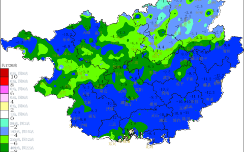 气温倒降 明后天还要继续跌！桂北部分地区最低气温13℃以下 湿冷来袭！